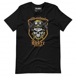 Buy an Old School Biker Forever T-shirt